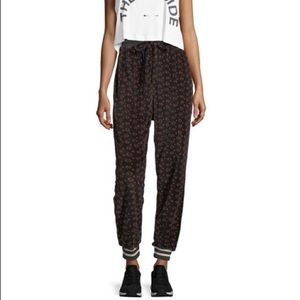 The Upside Magical Eye Velour Pants Size XXS
